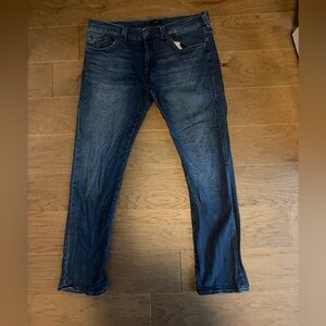 True Religion Men's Ricky Relaxed Straight Leg Jeans Size 40